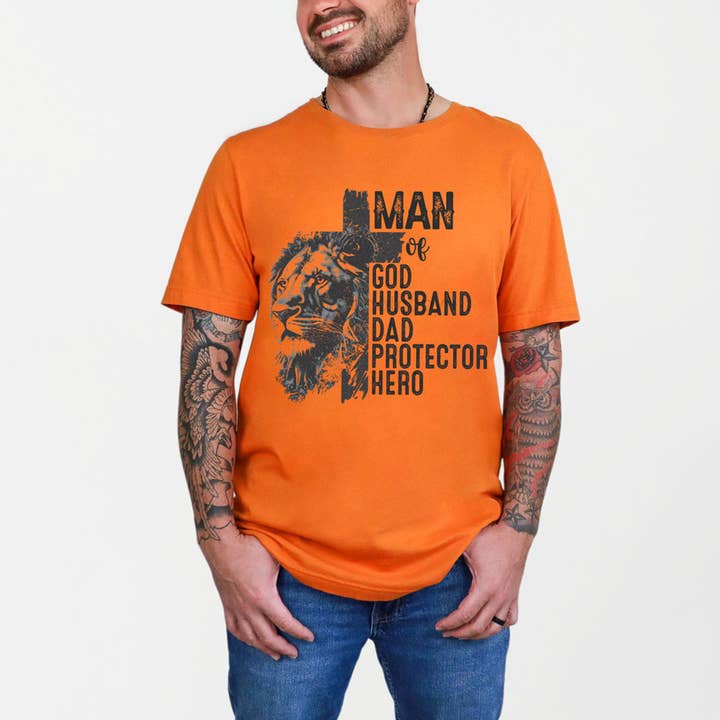 Trendy Transfers - Wholesale Sublimation Transfer - Man Of God DTF Heat Transfer