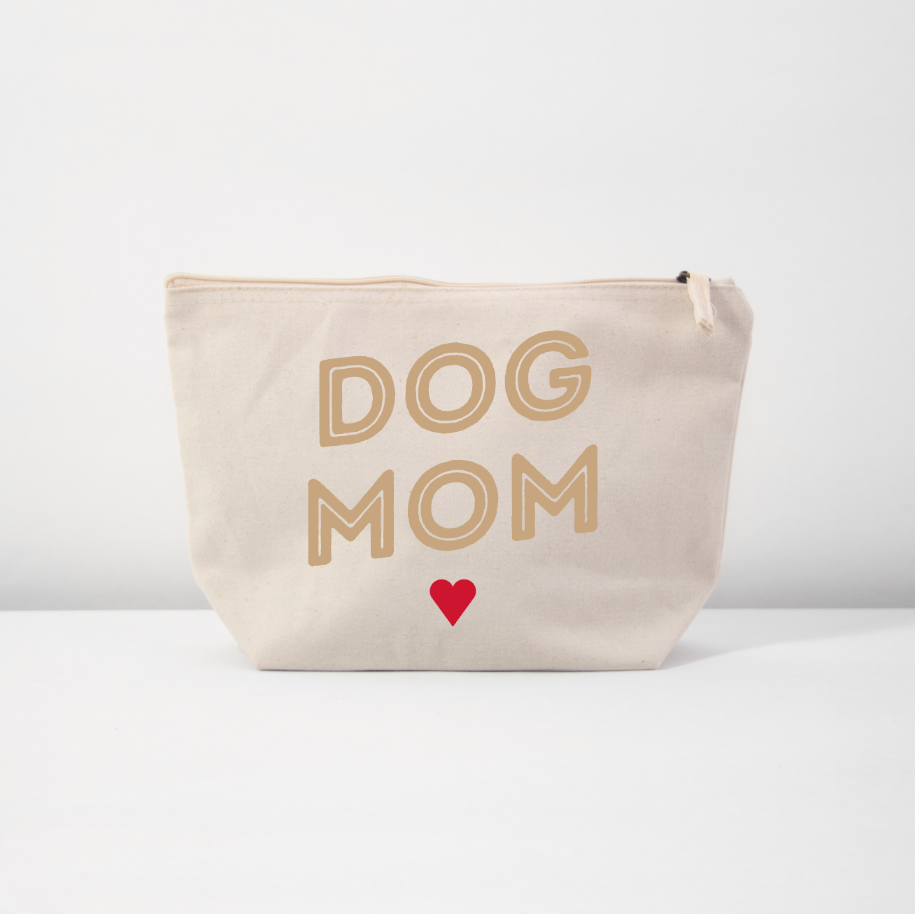 ALMA & GUSTL – Engroshandel Kosmetiktaske – DOG MOM toilettaske i Nature fra ALMA & GUSTL0