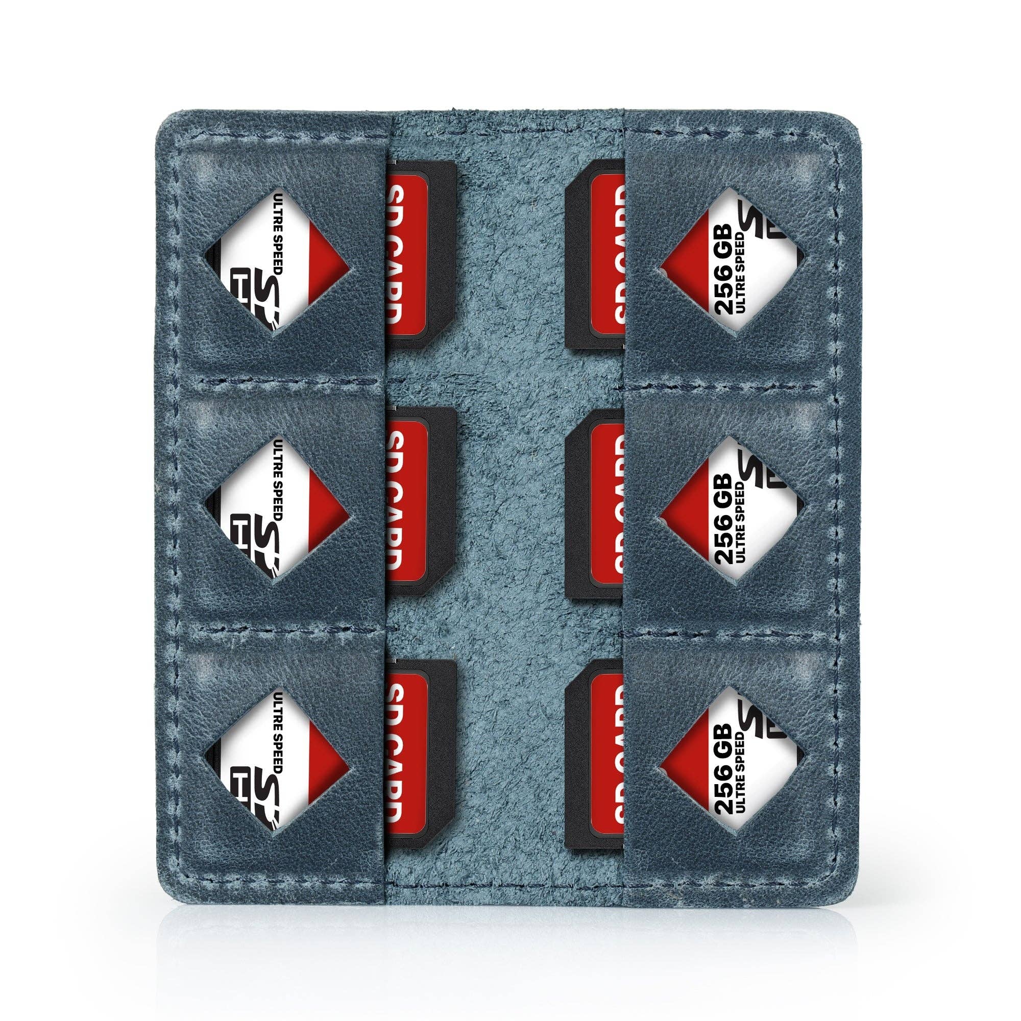 Londo - Vendita all'ingrosso Porta carte - Unisex - Supporto per schede SD MegaGear in pelle30