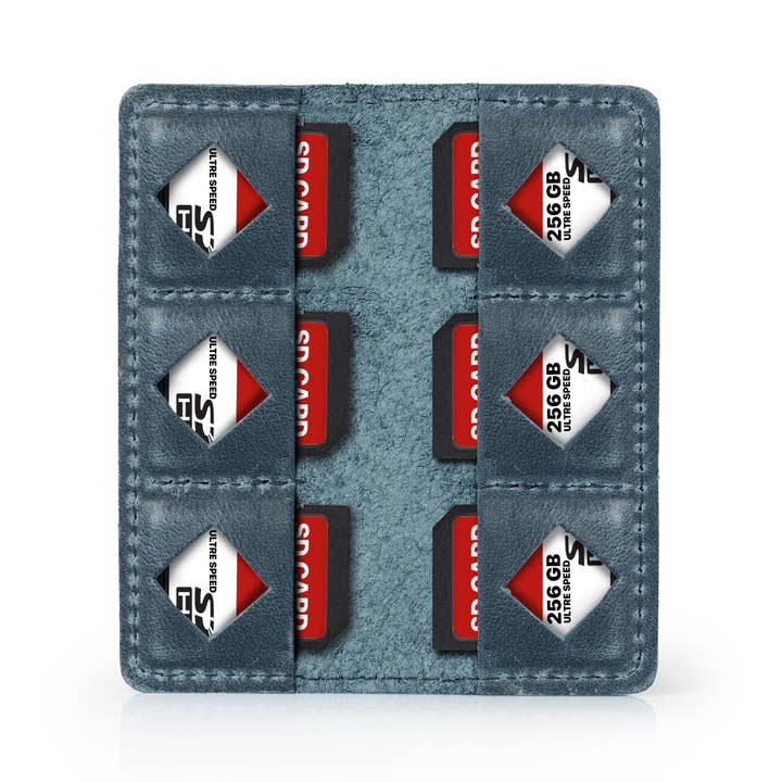 Londo - Vendita all'ingrosso Porta carte - Unisex - Supporto per schede SD MegaGear in pelle30