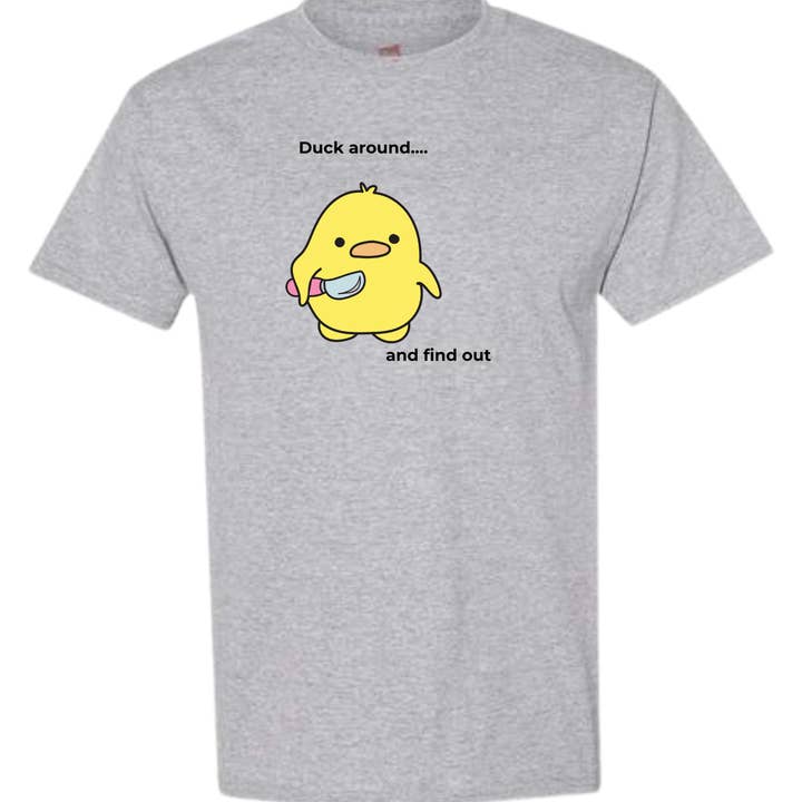 Camiseta Duck Around por atacado de EarBobs DC