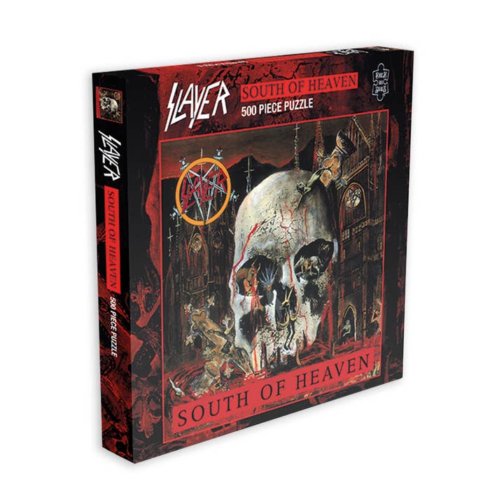 Slayer South Of Heaven (Puzzle de 500 peças) por atacado de AQUARIUS, GAMAGO, ICUP, & ROCK SAWS by NMR Brands