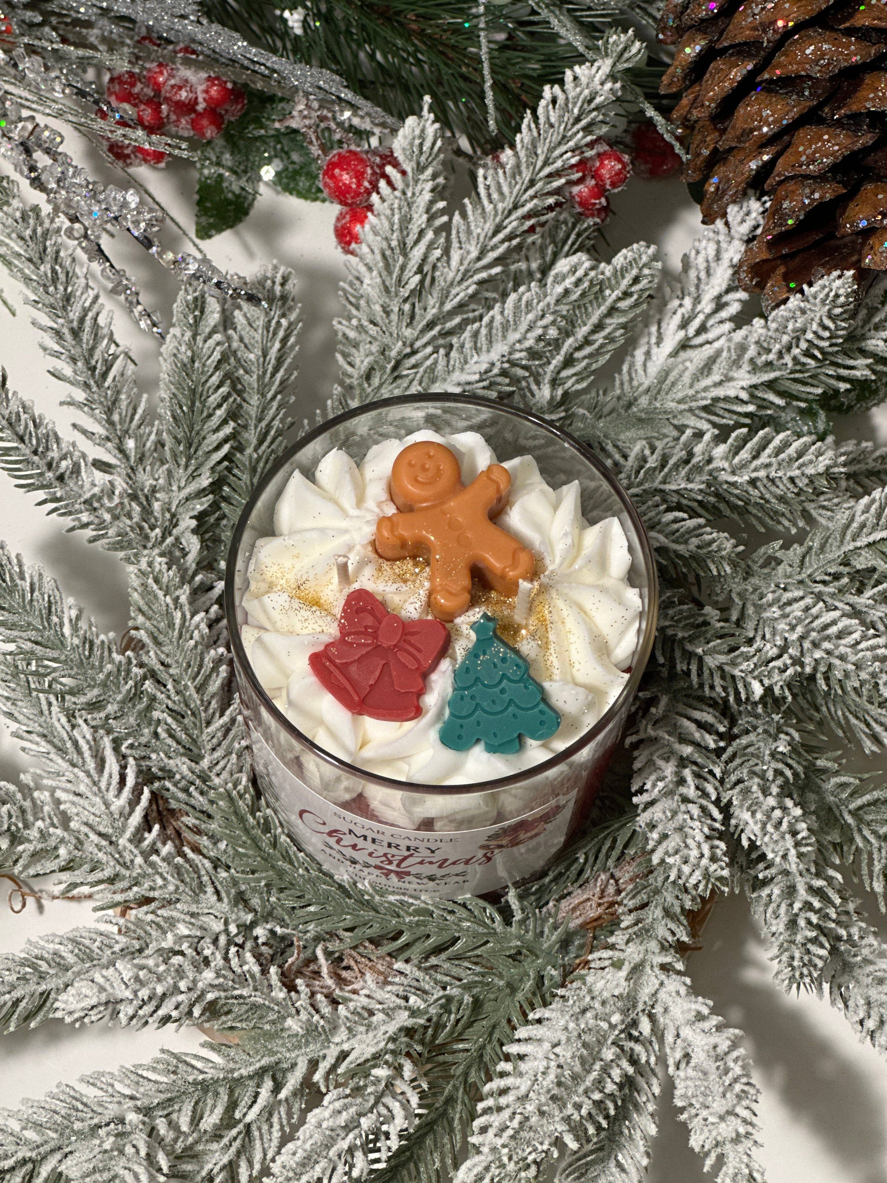 Sugar Candle - Wholesale Jar/Filled Candle - Fraser Fir Christmas Candle – festive soy candle & holiday gift for any occasion8