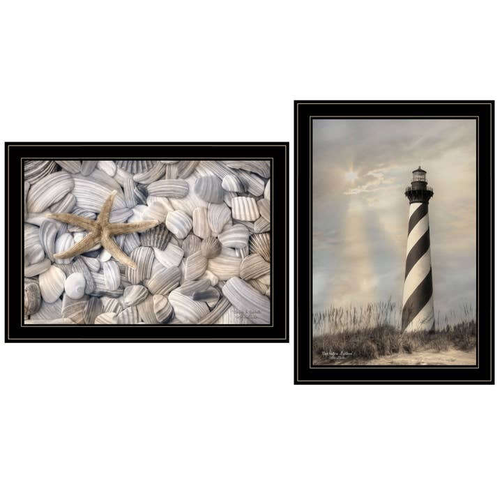 "Cape Hatteras Lighthouse and Sea Shells Collection" for wholesale by Trendy Decor 4U
