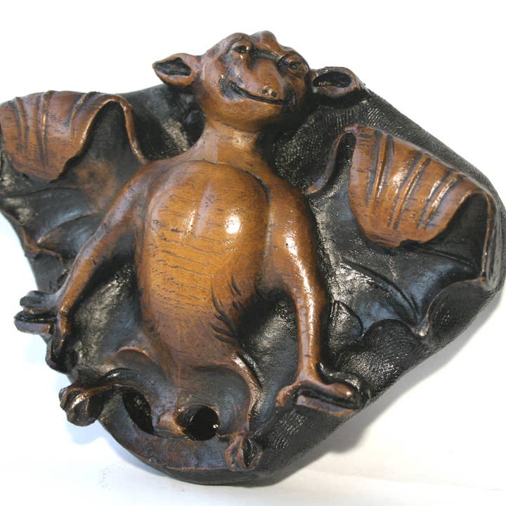 Oakapple Designs Ltd - Vente Figurine décorative - Chauve-souris gothique médiévale - Reproduction de la sculpture de la cathédrale de Lincoln2