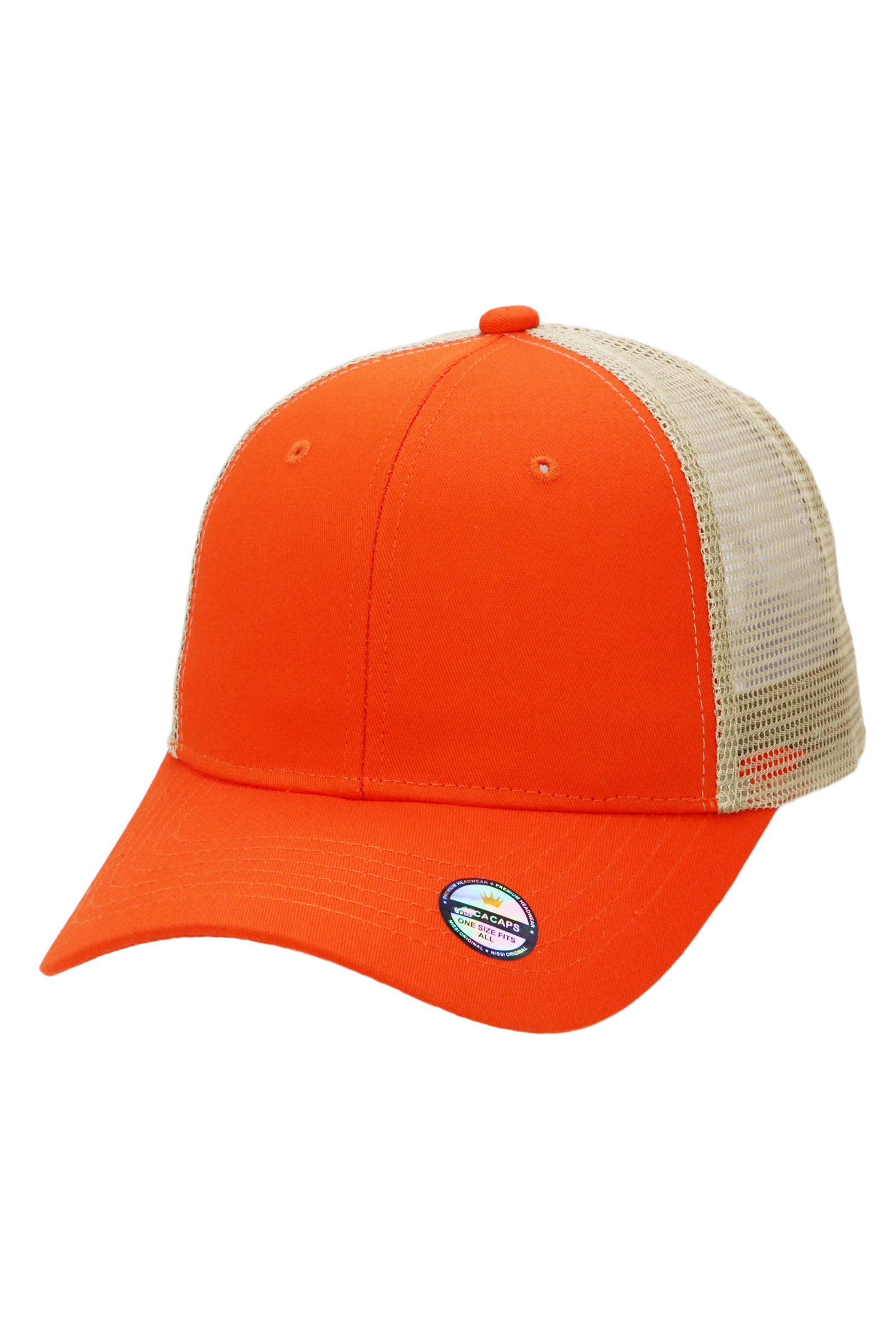 Cap Zone – Großhandel Trucker-Cap – Unisex – Zweifarbige Nylon-Polyester-Strukturierte Sechs-Panel-Trucker-Kappe21