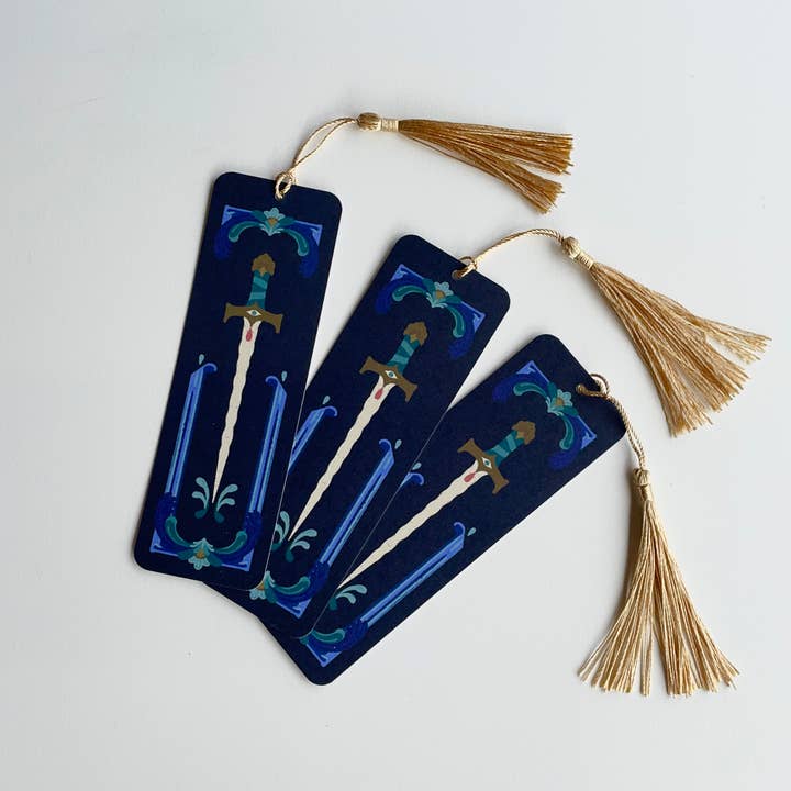 Ashlea Bechaz Illustration - Wholesale Bookmark - Bookmark - The Sword2