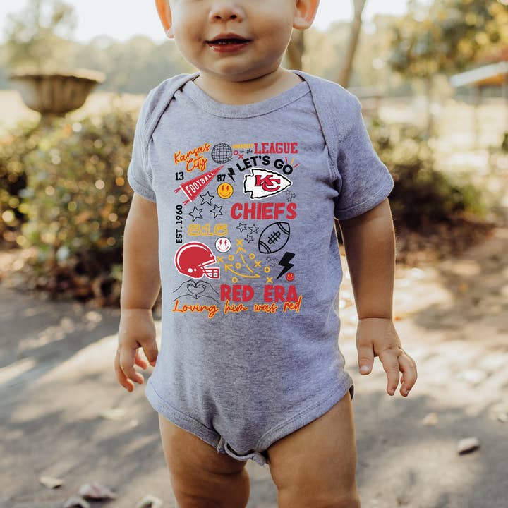 Chiefs Collage (Infant) for wholesale by designtwentyfive
