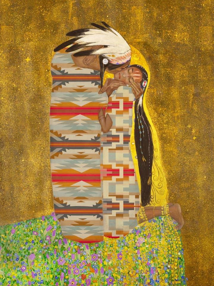 Kiss - Père, ciel, mère, terre pour la vente par Thunder Voice Hat Co.