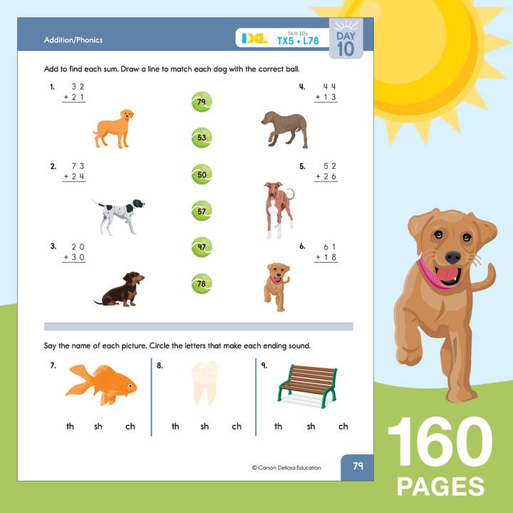 Carson Dellosa Education - Wholesale Coloring & Activity Book - Kids & Baby - Summer Bridge Activities, Grades 1 - 23