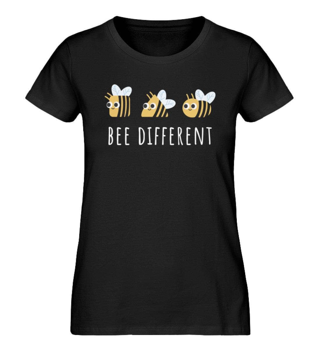 GARTENFAN - Wholesale Screen Printed T-Shirt - Women's - Bee different - women's premium organic shirt5