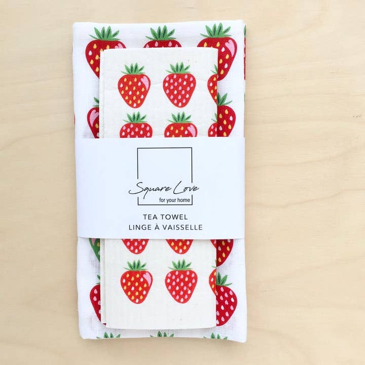 Strawberry Gift Duo for wholesale by Square Love