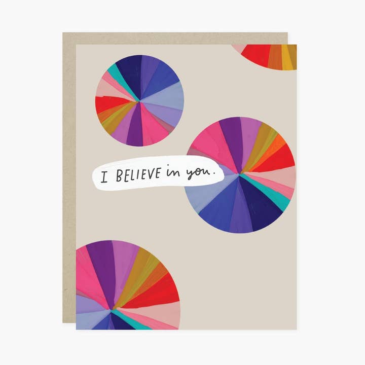 I Believe In You Friendship Card for wholesale by Barone and Co.