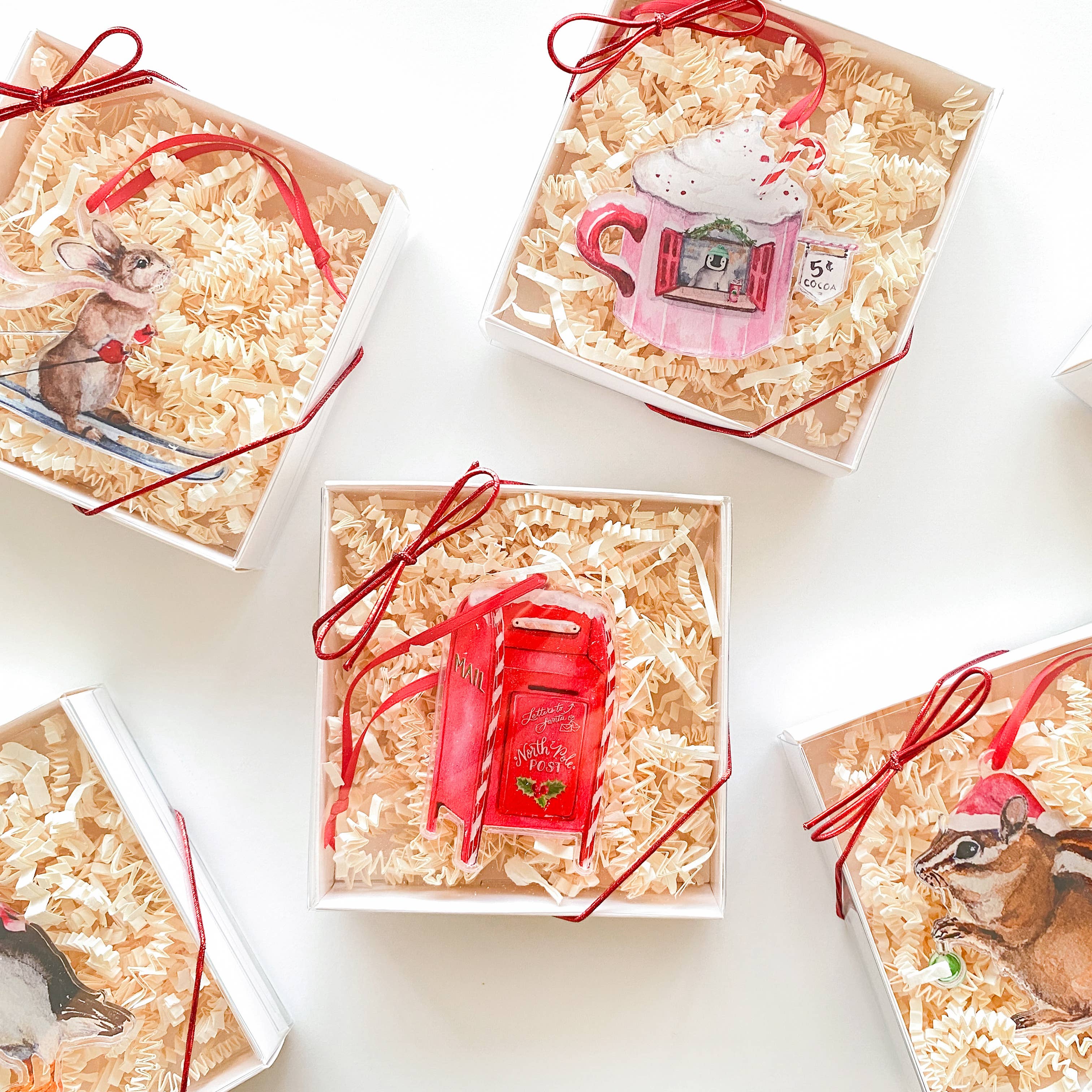 Cami Monet – wholesale Ornament – Tree Trimming Chipmunk Ornament1