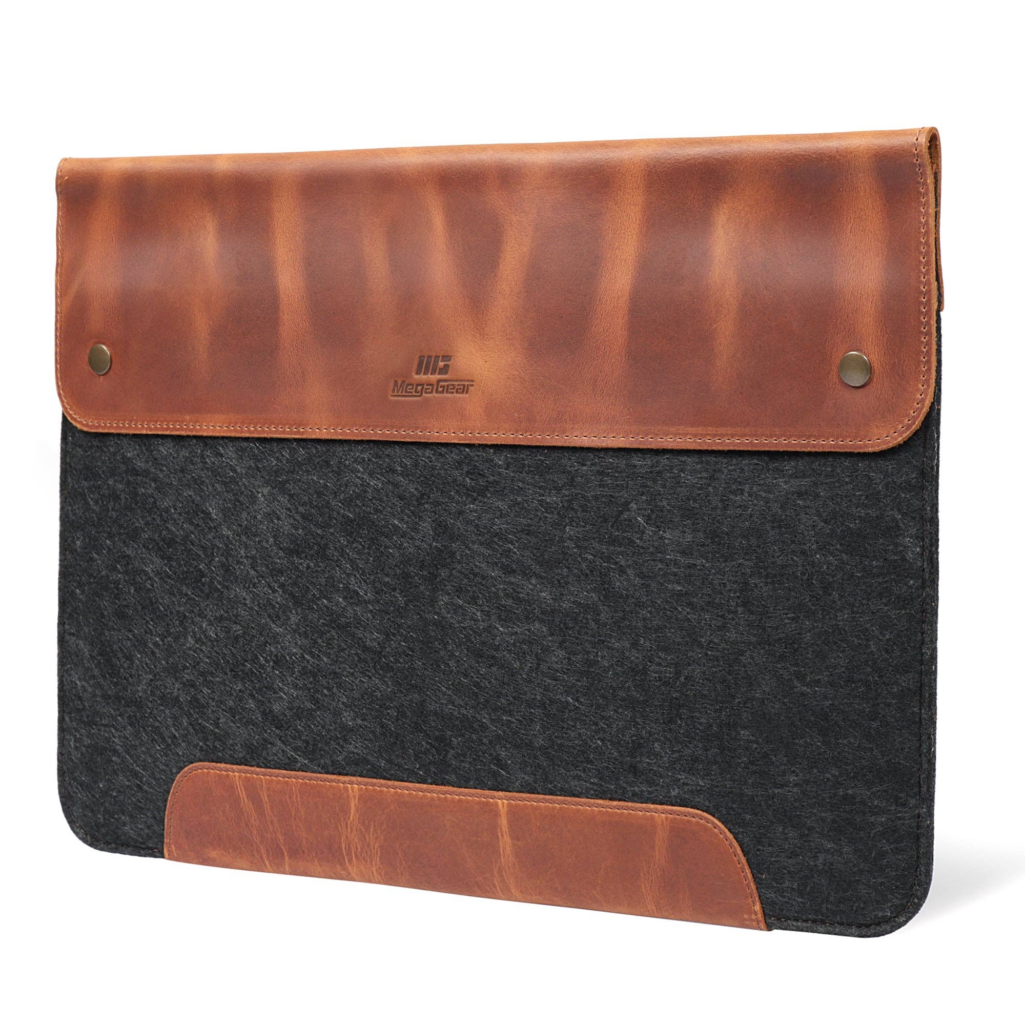 Londo – wholesale Laptop/tablet case – Unisex – MegaGear Fine Leather and Fleece Sleeve Bag for MacBook Pro, MacBook Air and iPad Case33