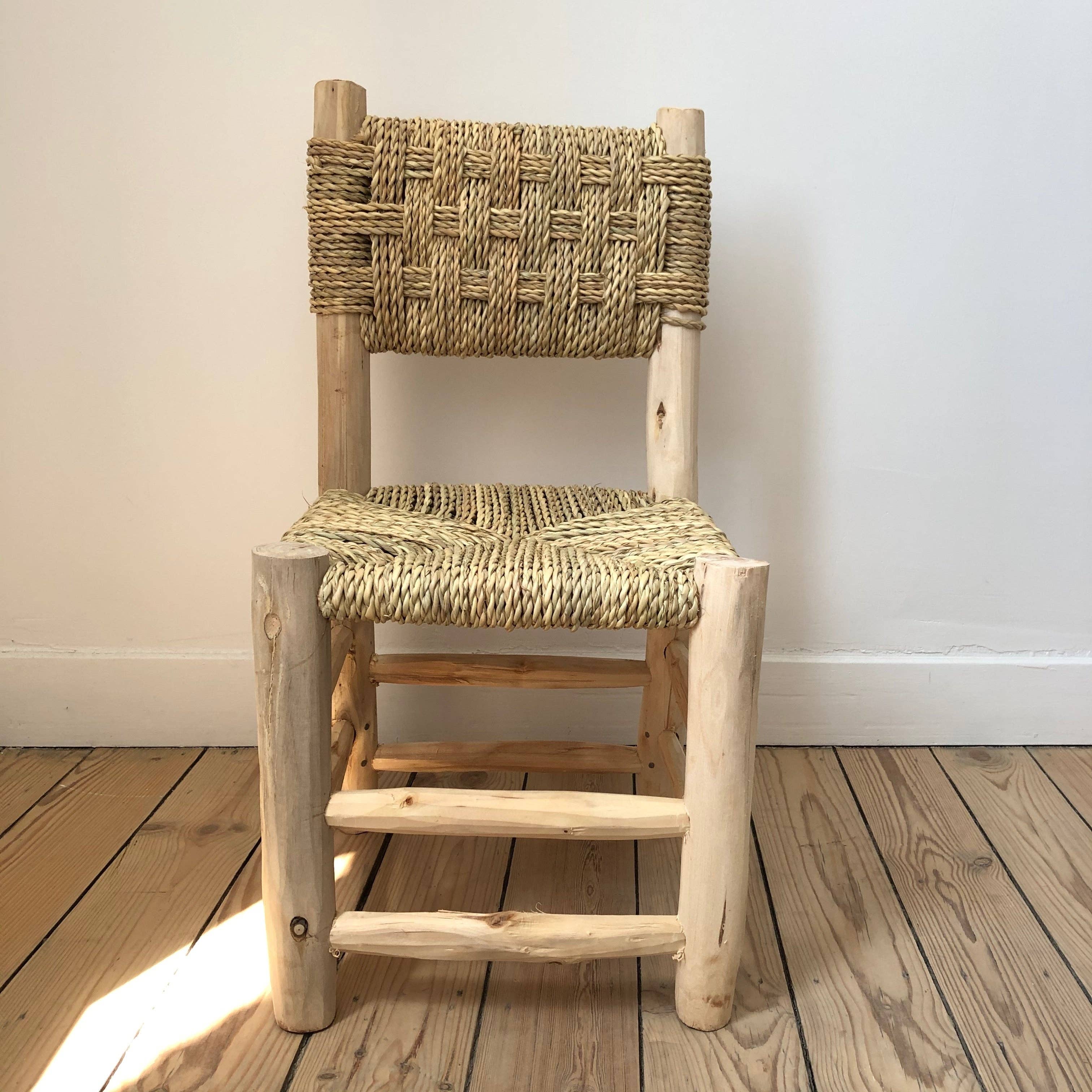 Bohome Living - Wholesale Chair - Kids - Child's chair in wood and rope0