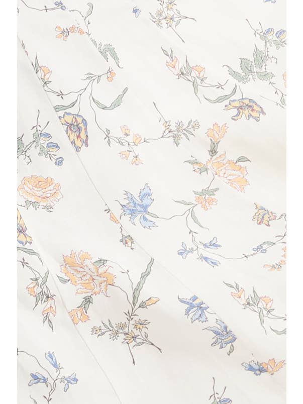 Louisa Tunic Mini Dress - Warm Vintage Floral Design for wholesale on Faire7