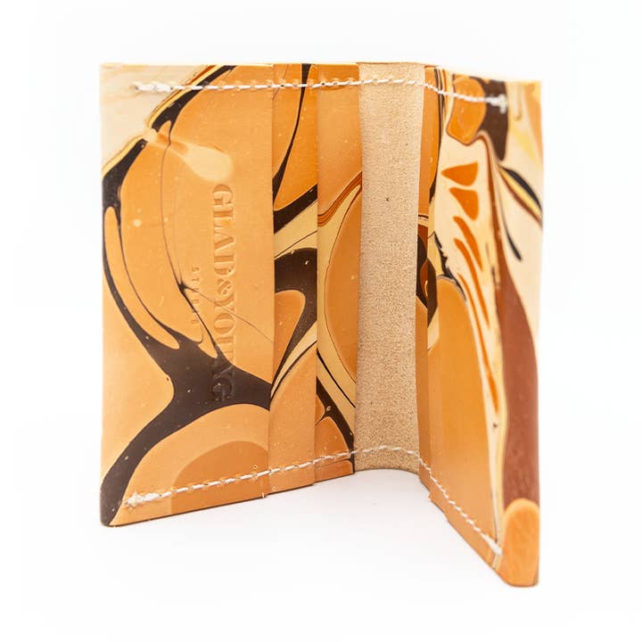 Portemonnee voor iedereen - Gemarmerd Neutraal voor wholesale door Glad & Young Studio