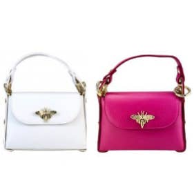 JIJOU CAPRI - Wholesale Crossbody bag β Women's - Maya Bumble Bee Leather Mini Crossbody Bag JIJOU CAPRI2