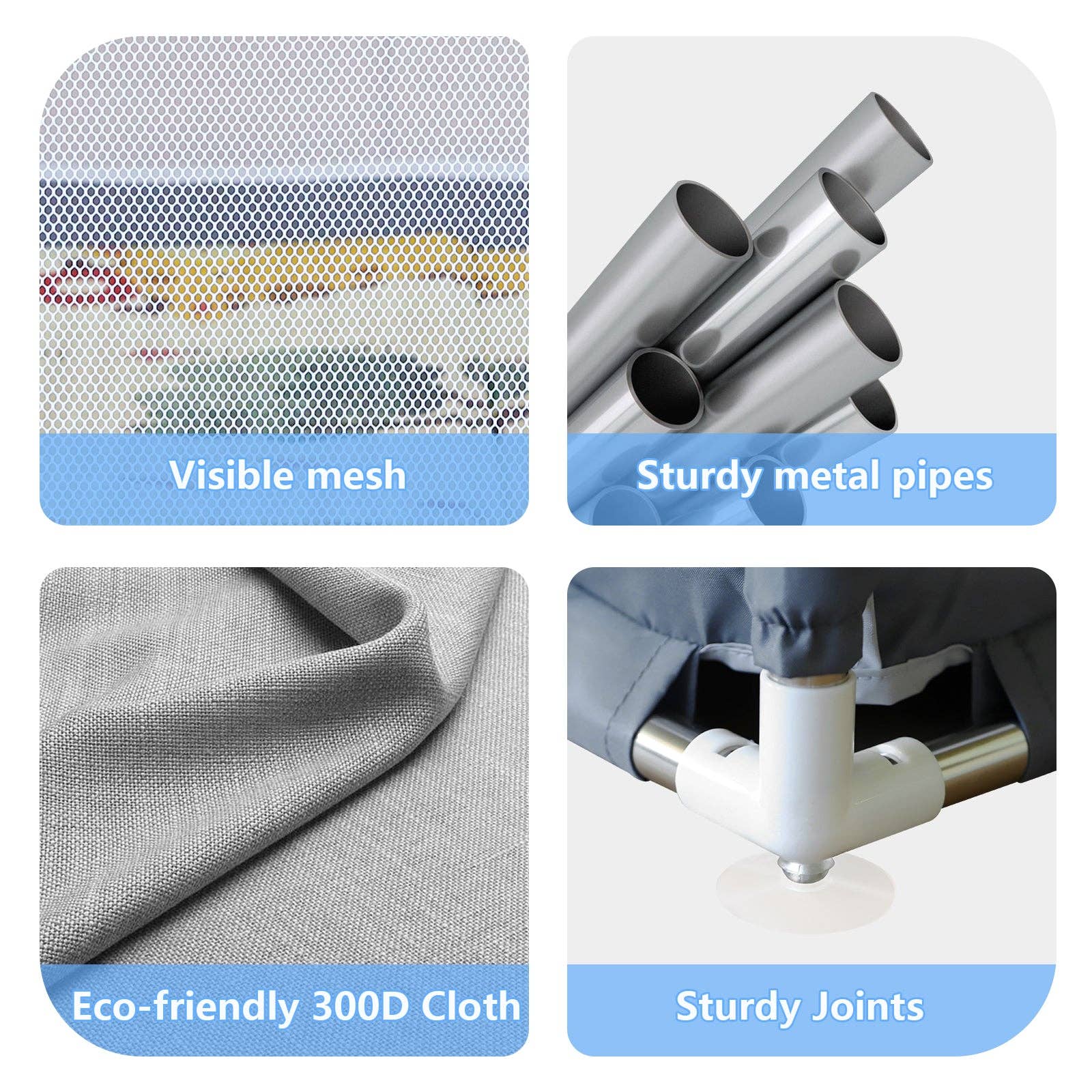 39F Inc. - Wholesale Play Mat - Kids & Baby - 47"x47" Portable Baby & Pet Playpen – Indoor/Outdoor Use4