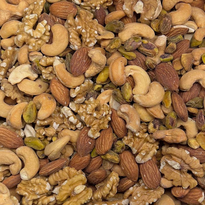 Roasted Mixed Nuts (Unsalted) for wholesale by Fruit and Nut Co.