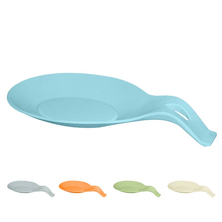 Spoon Rest, Jumbo, Silicone - Turquoise for wholesale by Oggi
