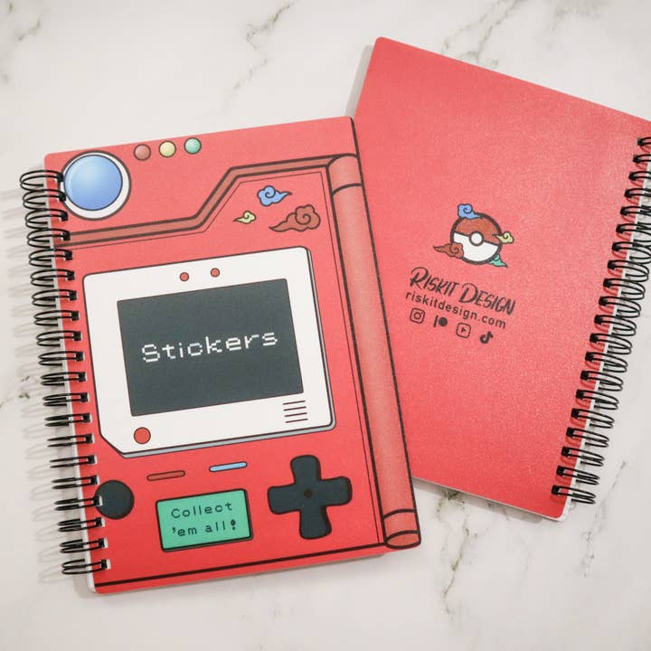Riskit Design – Großhandel Aufkleber – Collectors Dex wiederverwendbares0