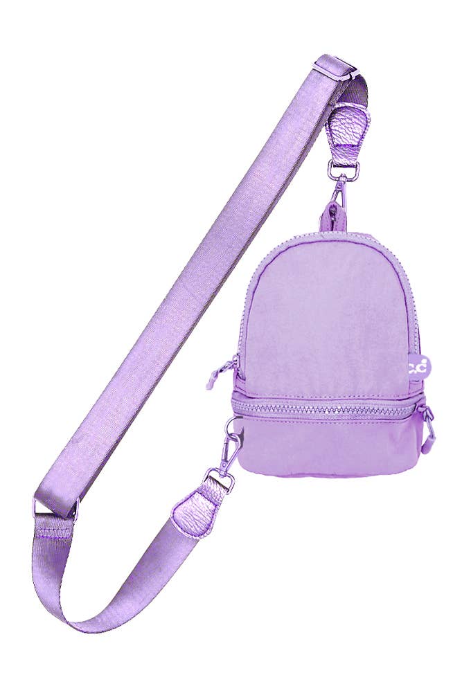 Hana - Wholesale Crossbody Bag - Women's - C.C Mini Solid Sling Backpack5