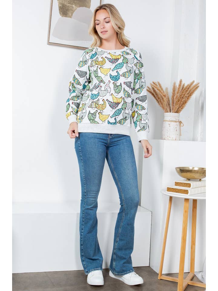 LA Soul - Vendita all'ingrosso Felpa - Donna - Felpa in pile di pollo4