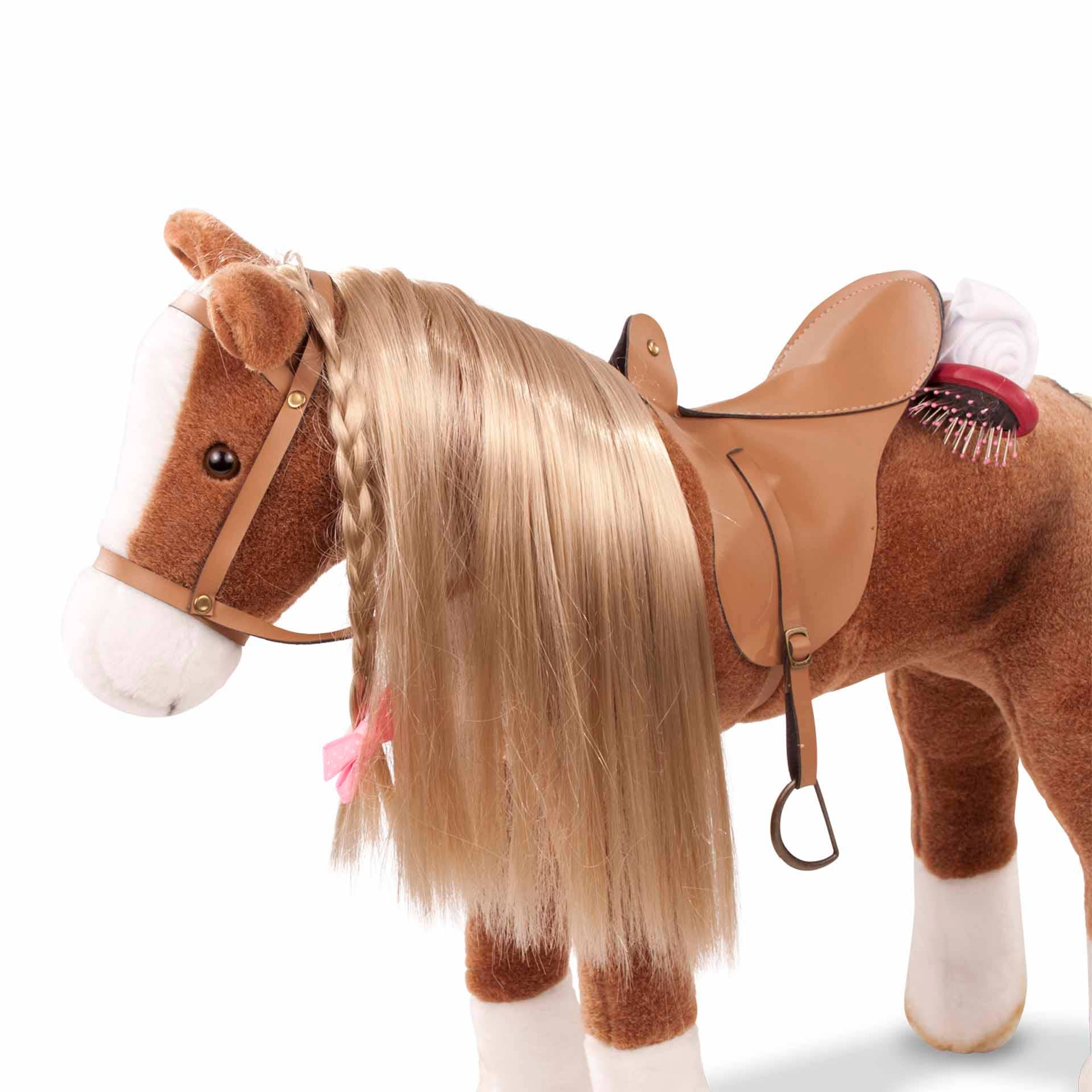 Gotz - Wholesale Doll Accessory Kit - Kids - Gotz Big Plush Combing Horse with Saddle and Bridle dolls8