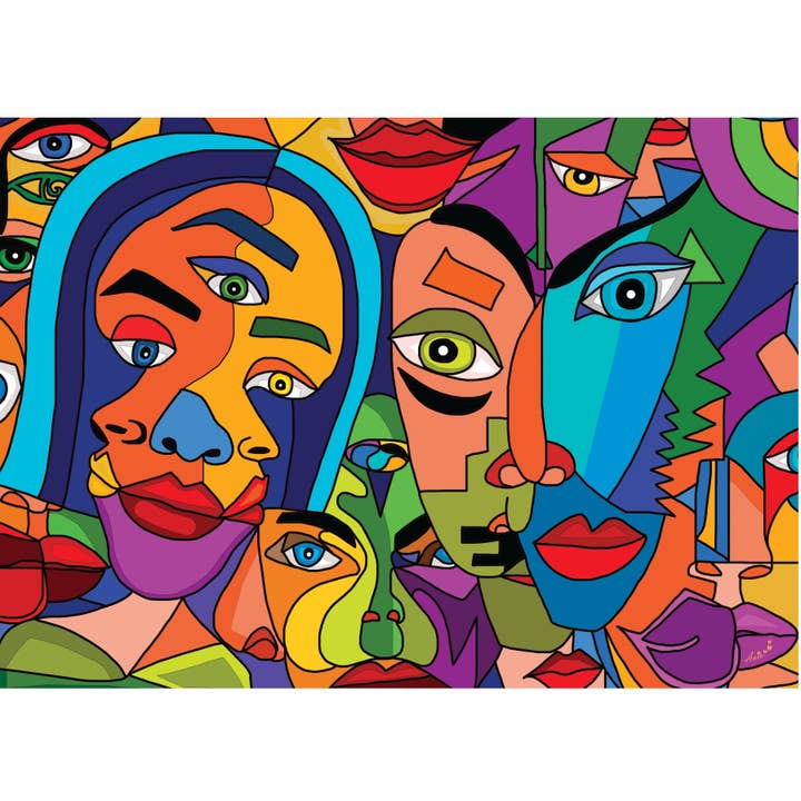 JaCaRou Puzzles Inc. - Wholesale Puzzle - Adult - This is not a Picasso 1000pcs Jigsaw Puzzle