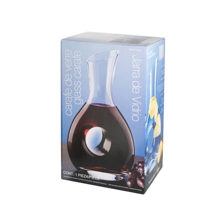 Barski - Wholesale Carafe - Luminous Pierced Carafe Pitcher, 42.5 oz.