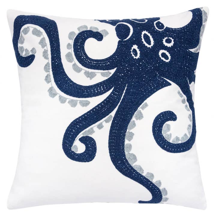 Blue Octopus sierkussen voor wholesale door HOMEY COZY