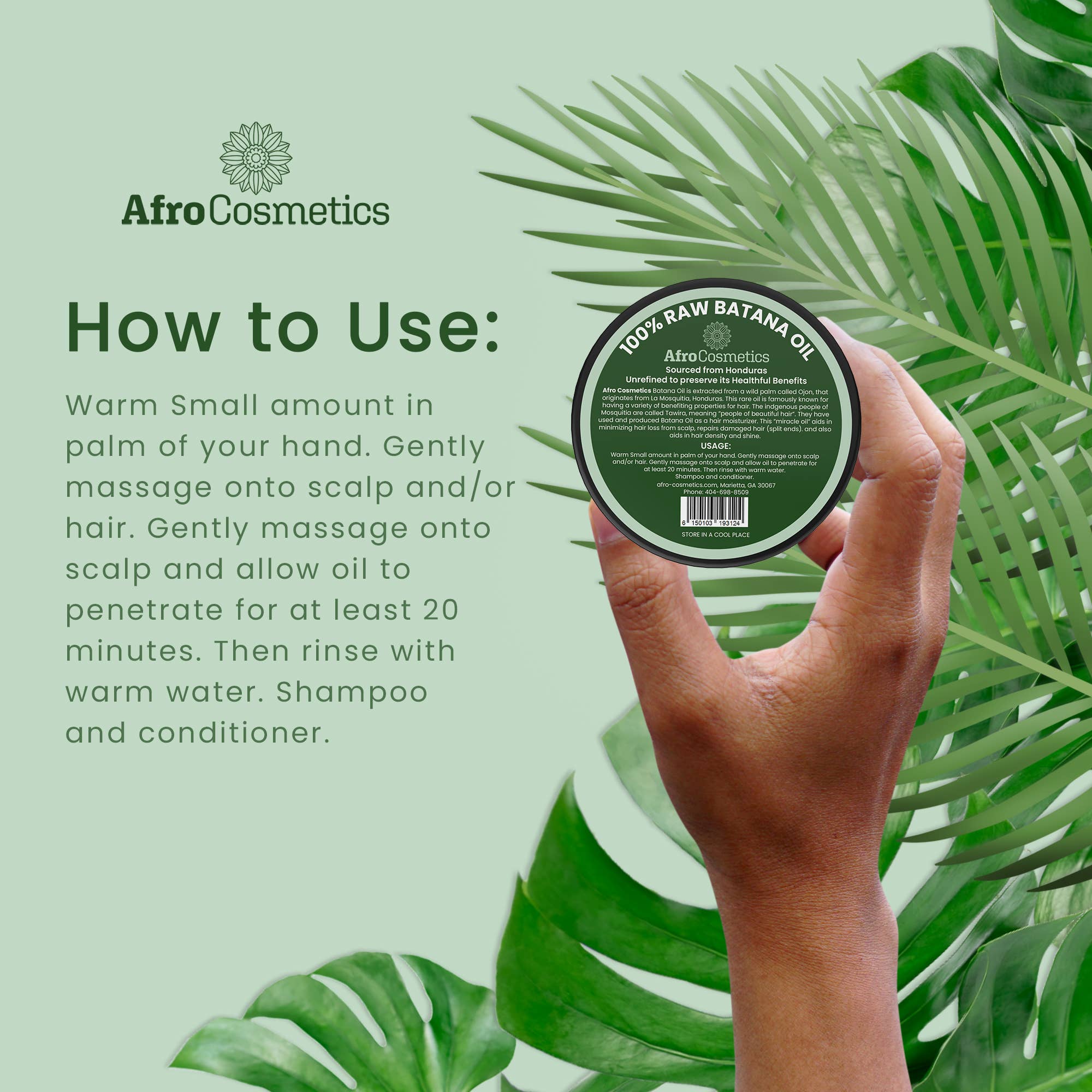 AfroCosmetics & Culture - Wholesale Hair Oil - Batana Oil3