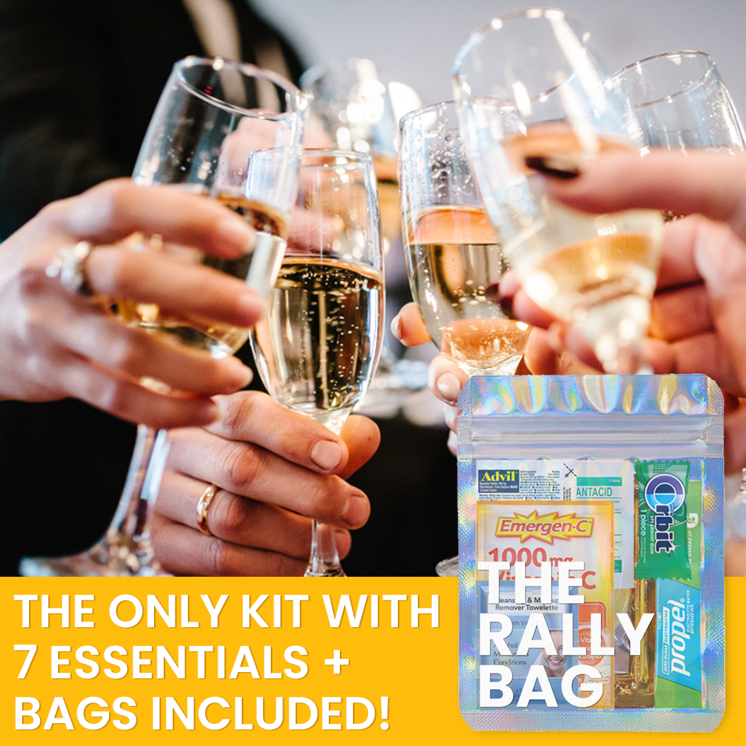 Real Vitamins - Vente Trousse de premiers secours - The Rally Bag - Kits pour la gueule de bois7