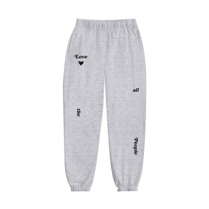 Kids Love people Jogger Pant-Girls, Boys for wholesale by Port 213