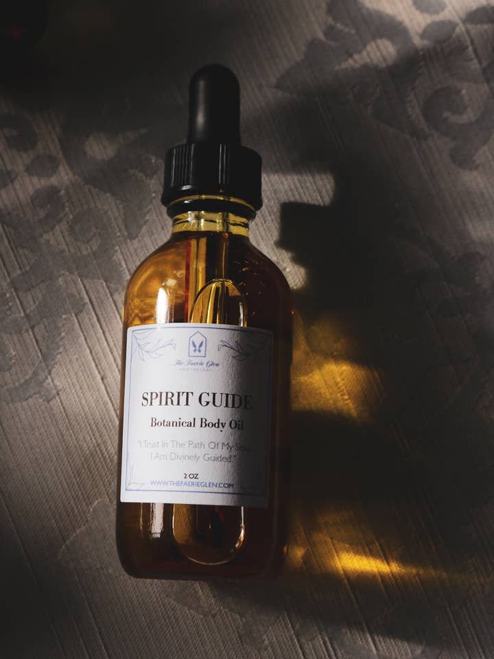 Spirit Guide Botanical Body Oil for wholesale by The Faerie Glen