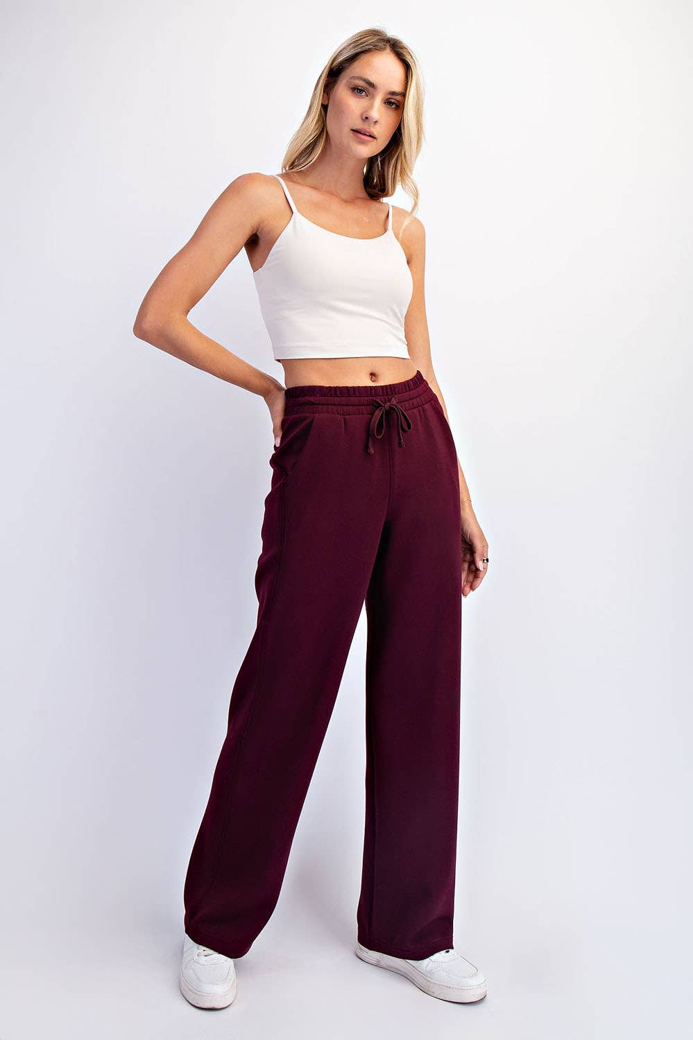 Rae Mode - Wholesale Pants - Women's - MODAL SCUBA STRAIGHT PANT85