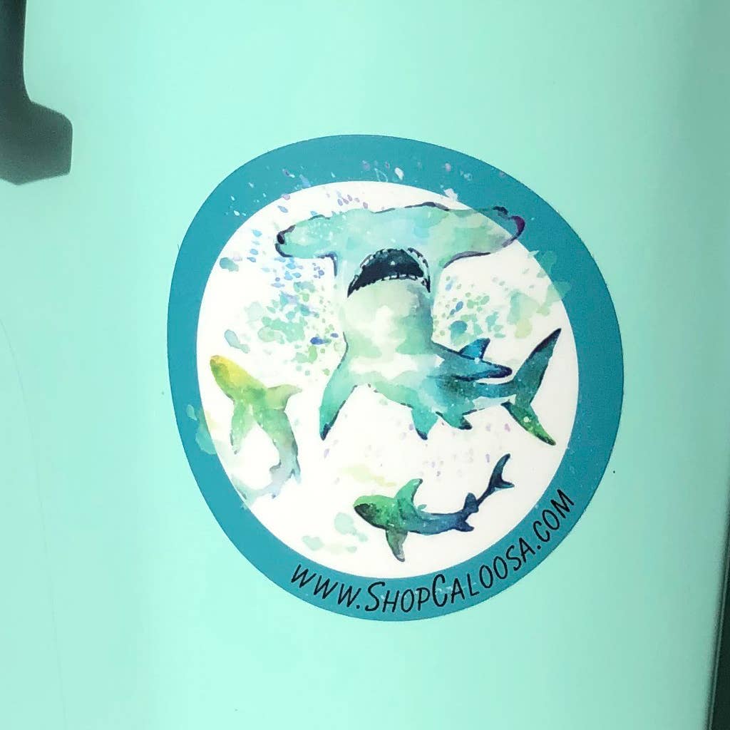 Caloosa WaterWear - Wholesale Sticker - Caloosa Vinyl Sticker 10 Packs6