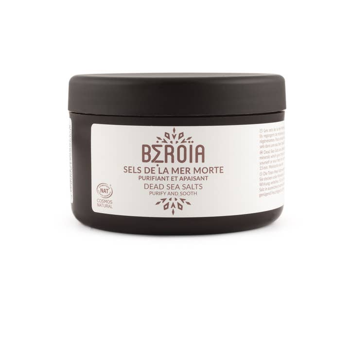 Beroia - Wholesale Body Scrub/Exfoliant - COSMOS NATURAL Dead Sea Salt - Soothing & Purifying