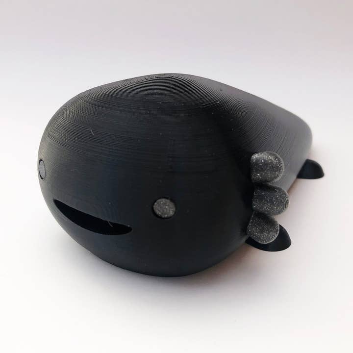 Ruby the Axolotl, the secret keeper in Midnight Black for wholesale by Jace and Judy