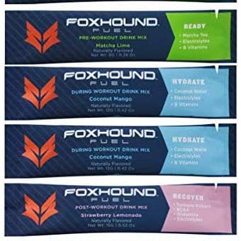 SAMPLE Pack: Ready, Hydrate, Recover for wholesale by Foxhound Fuel