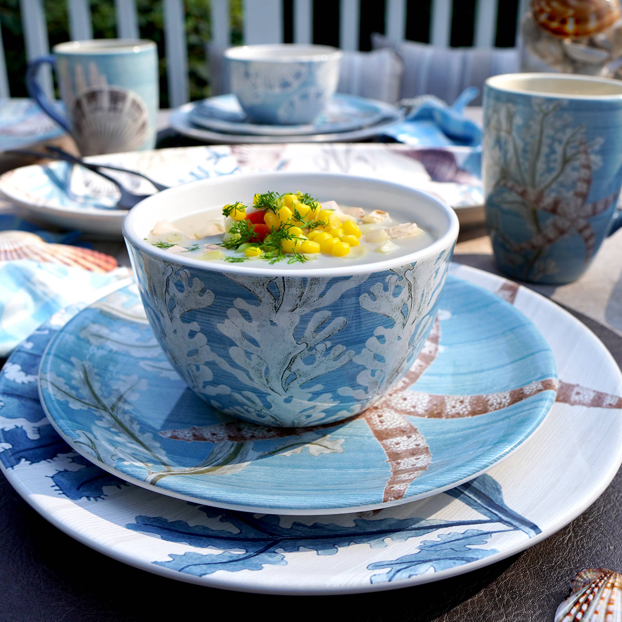 Certified International - Wholesale Coffee Mug - Beyond The Shore Mug 20 oz. asst.6