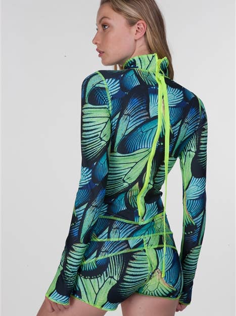 MAIÔ CURTO FEMININO - TURQ FLYER por atacado de Tutublue