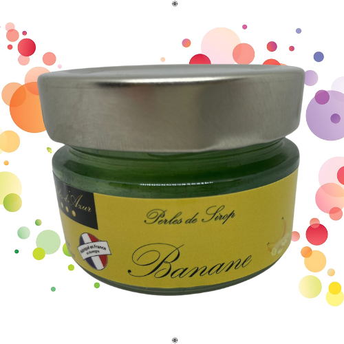 Perles d'Azur - Wholesale Flavored Syrup - Banana Flavor Pearls 100G1