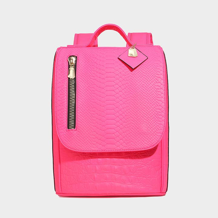 Tote&Carry - Wholesale Backpack - Kids - Apollo 2 Kids Backpack in Neon Pink