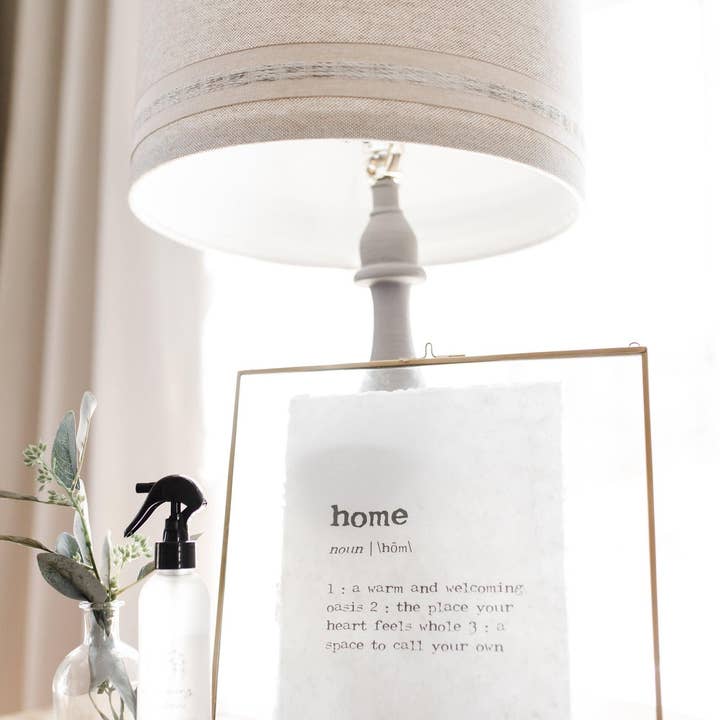 Alison Rose Vintage - Wholesale Art print - home definition print in typewriter font on handmade paper5