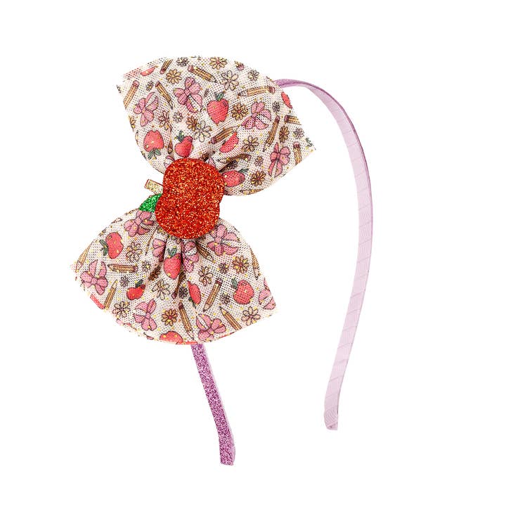 Fascia con Fiocco in Tulle per il Ritorno a Scuola - Accessori per Capelli per la vendita all'ingrosso da parte di Sweet Wink