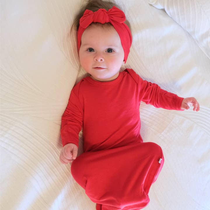 Red Bow Headband for wholesale by Pookie Baby