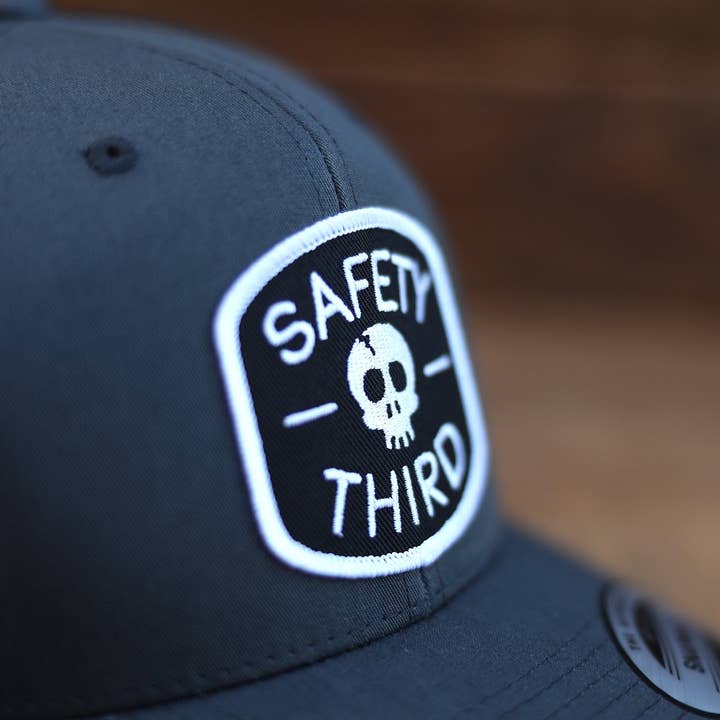 Squatchy - Wholesale Trucker Hat - Unisex - Safety Third Hat | Safety 3rd, MTB Trucker Hats | Adjustable